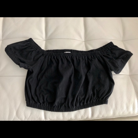 Wilfred Black off the shoulder crop top Size XS - Picture 1 of 2